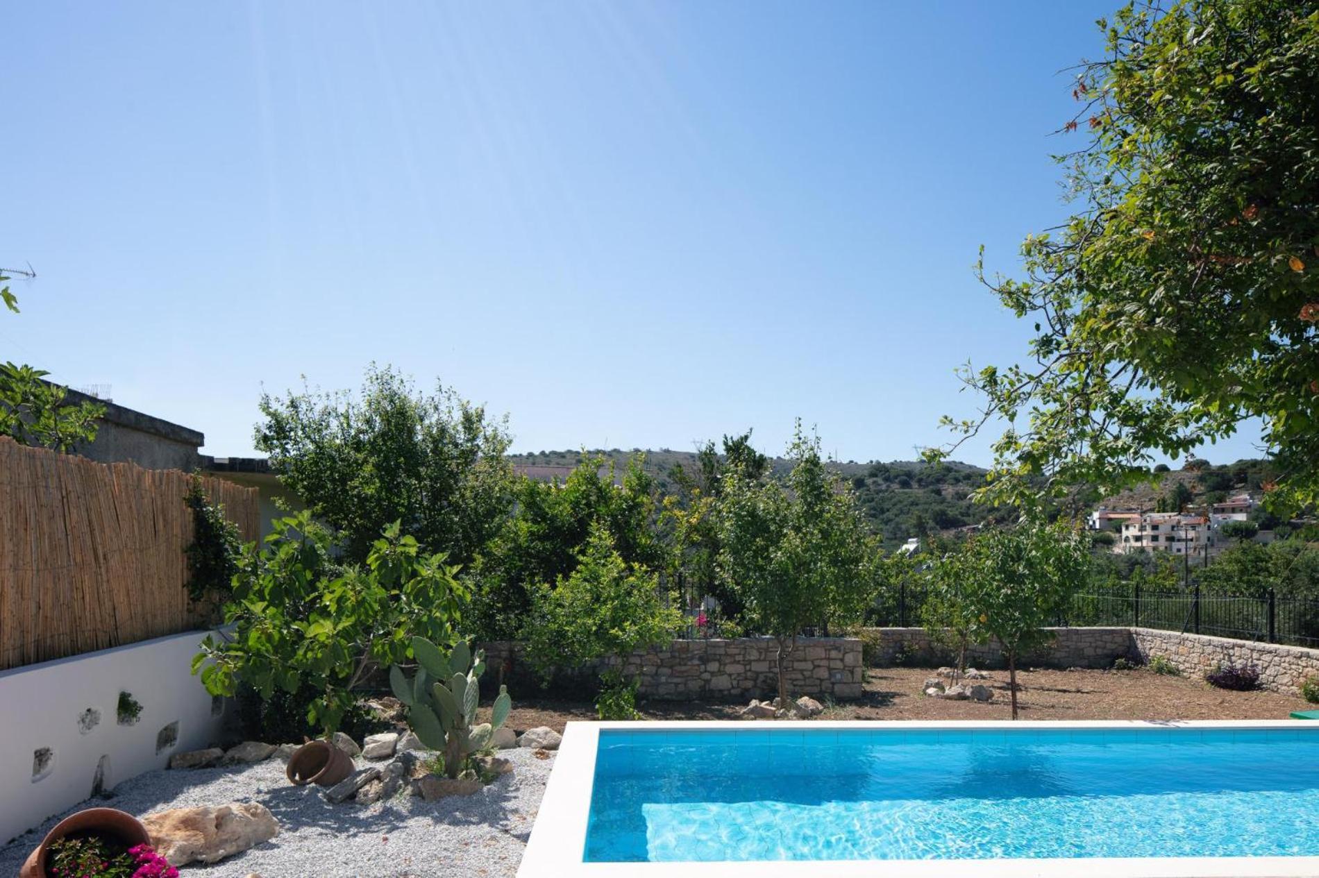 Silver Gem Villa With Private Pool Gerani Chanion Exteriér fotografie